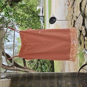 NWT Maurices Mauve Lace Camisole